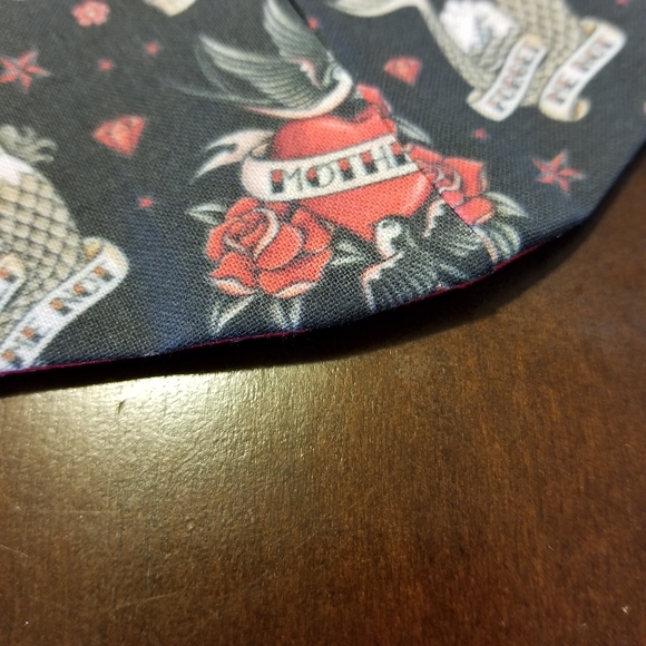 Old School Tattoo Rockabilly Cotton Facemask - Picture 4 of 6